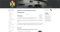 Desktop Screenshot of patriziatolosone.ch